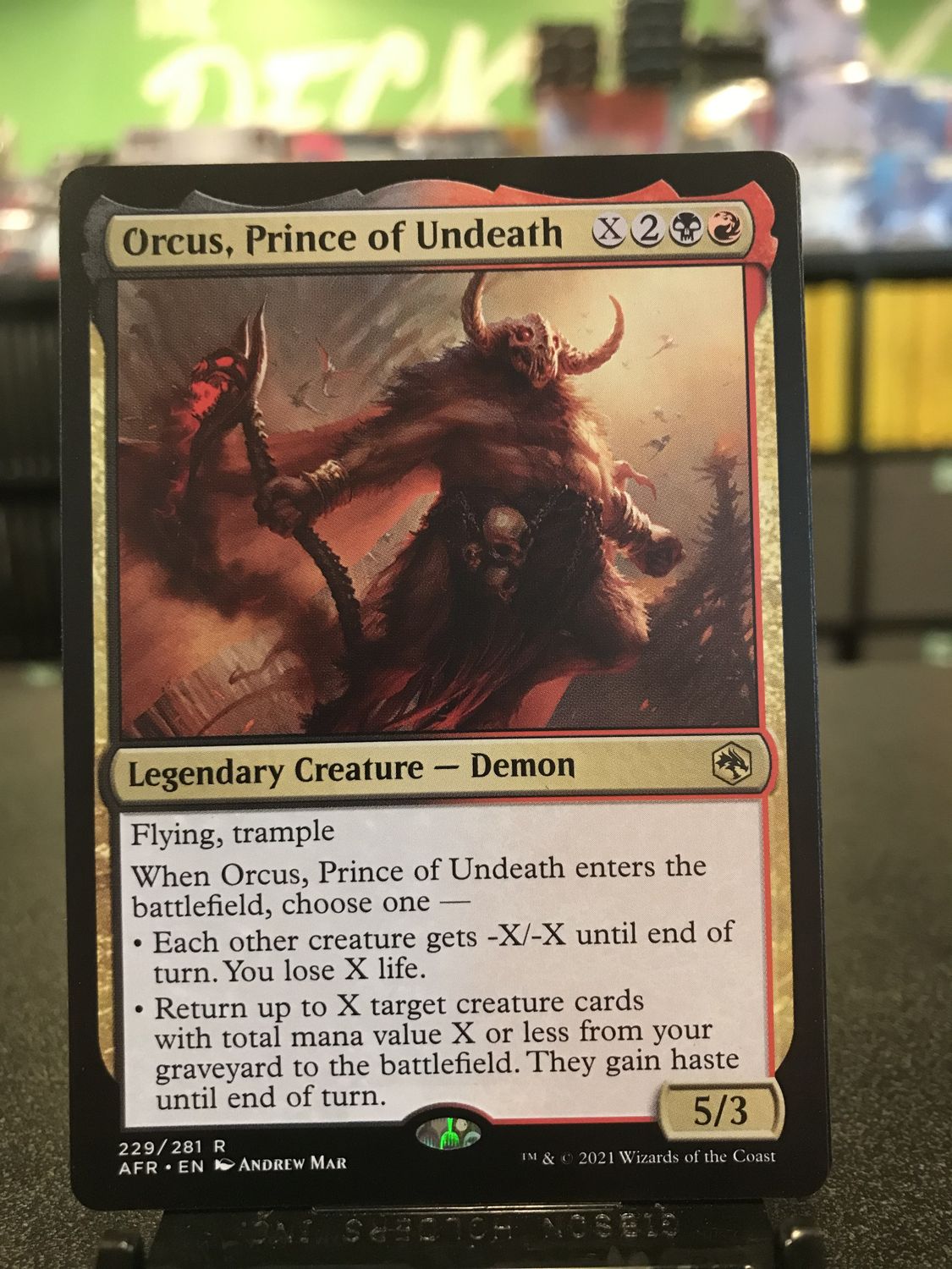 Orcus, Prince of Undeath  (AFR)