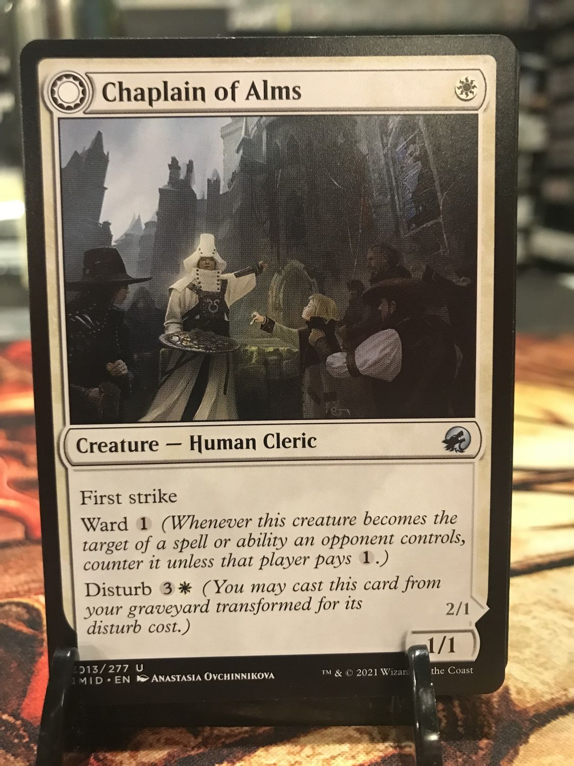 Chaplain of Alms // Chapel Shieldgeist  (MID)