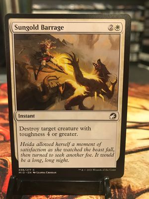 Sungold Barrage  (MID)