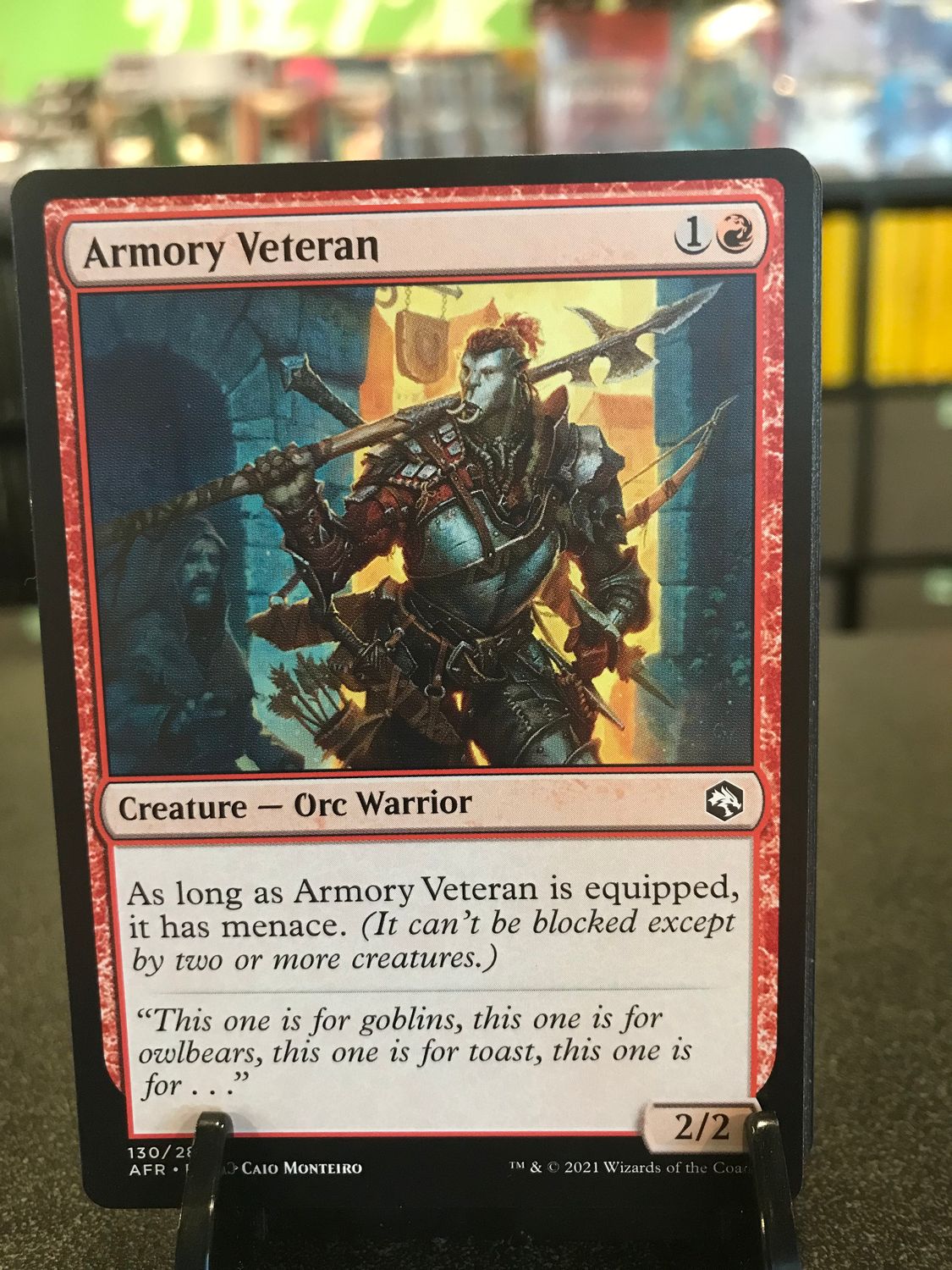 Armory Veteran  (AFR)