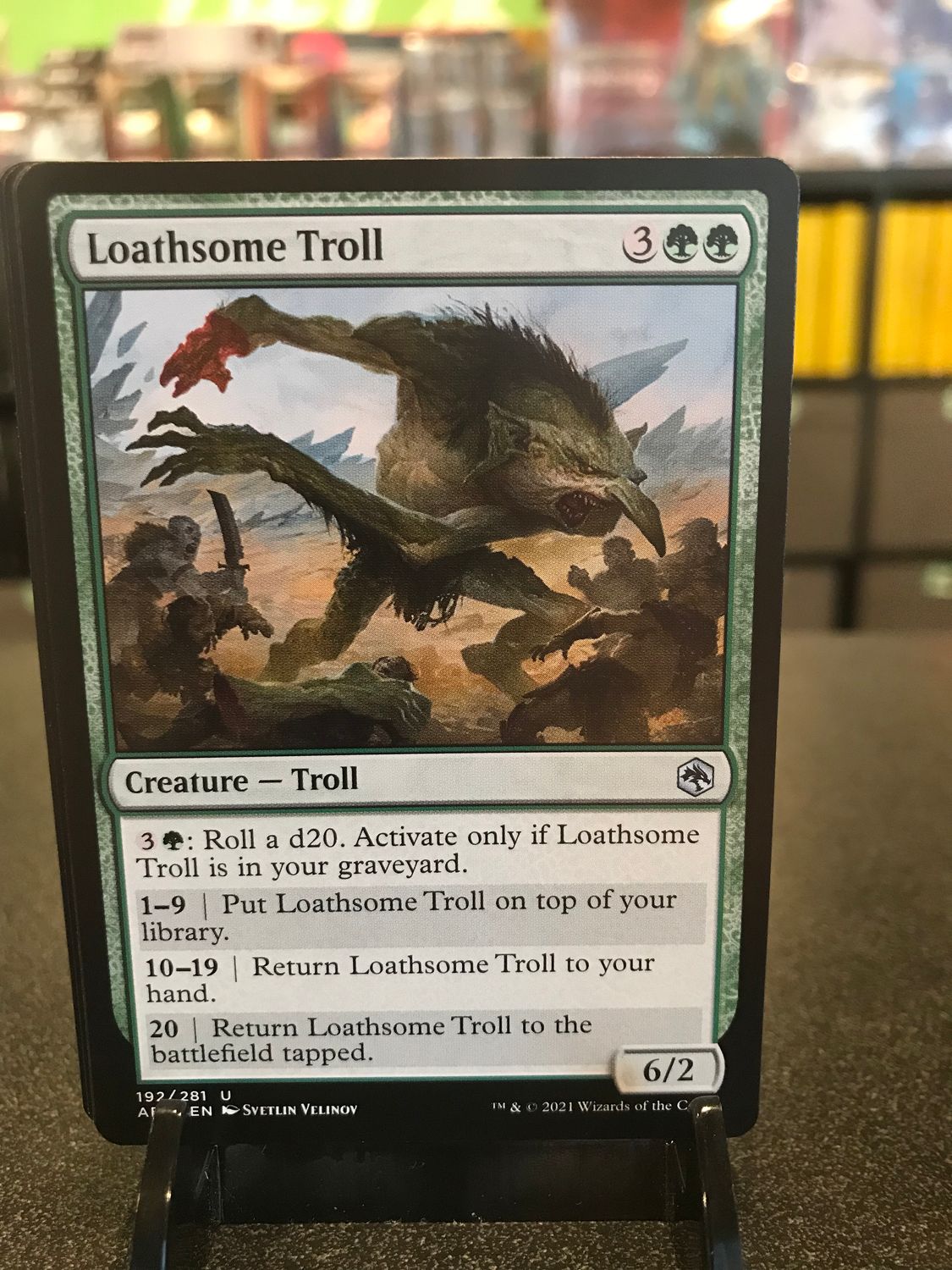 Loathsome Troll  (AFR)