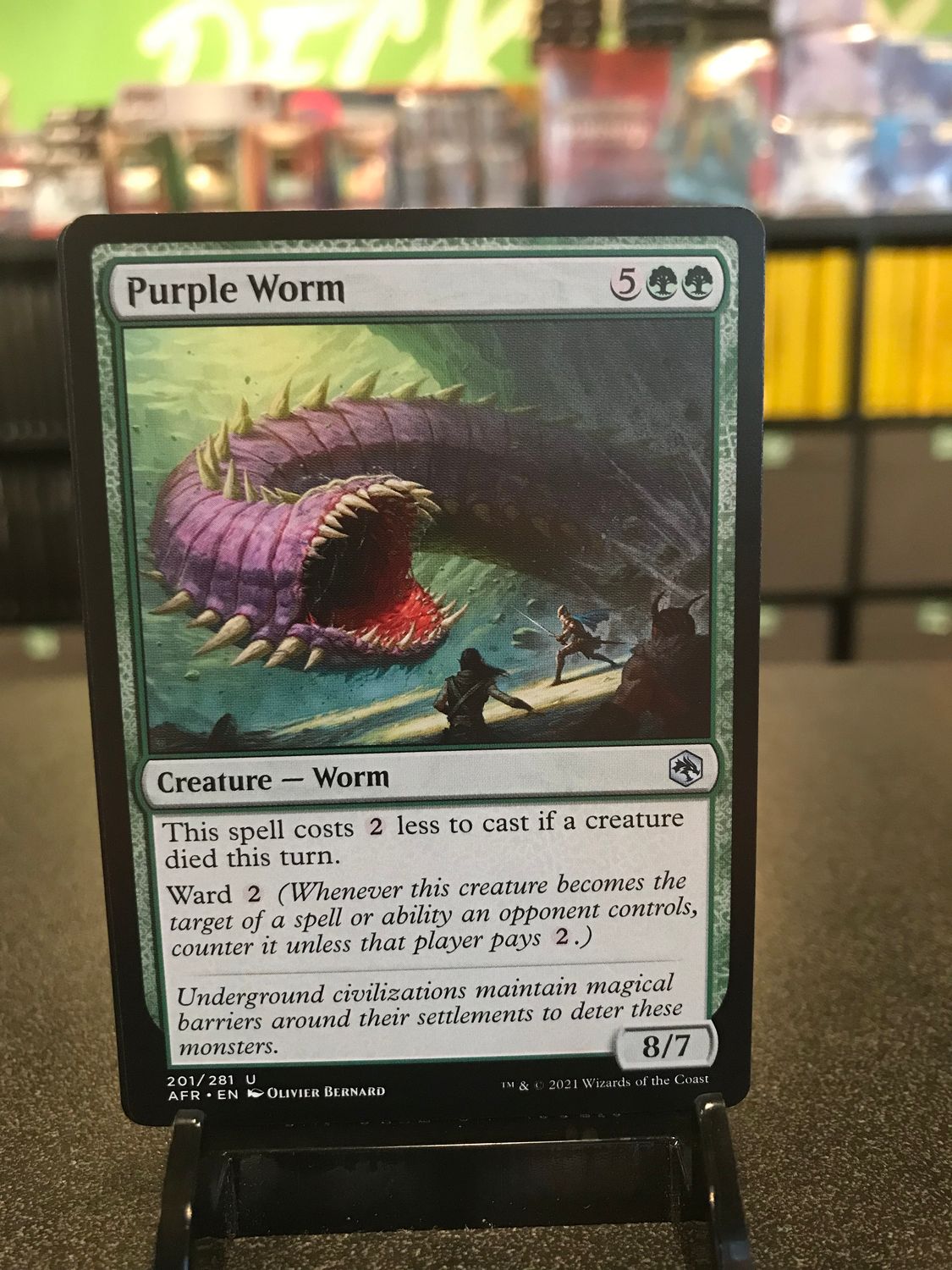Purple Worm  (AFR)