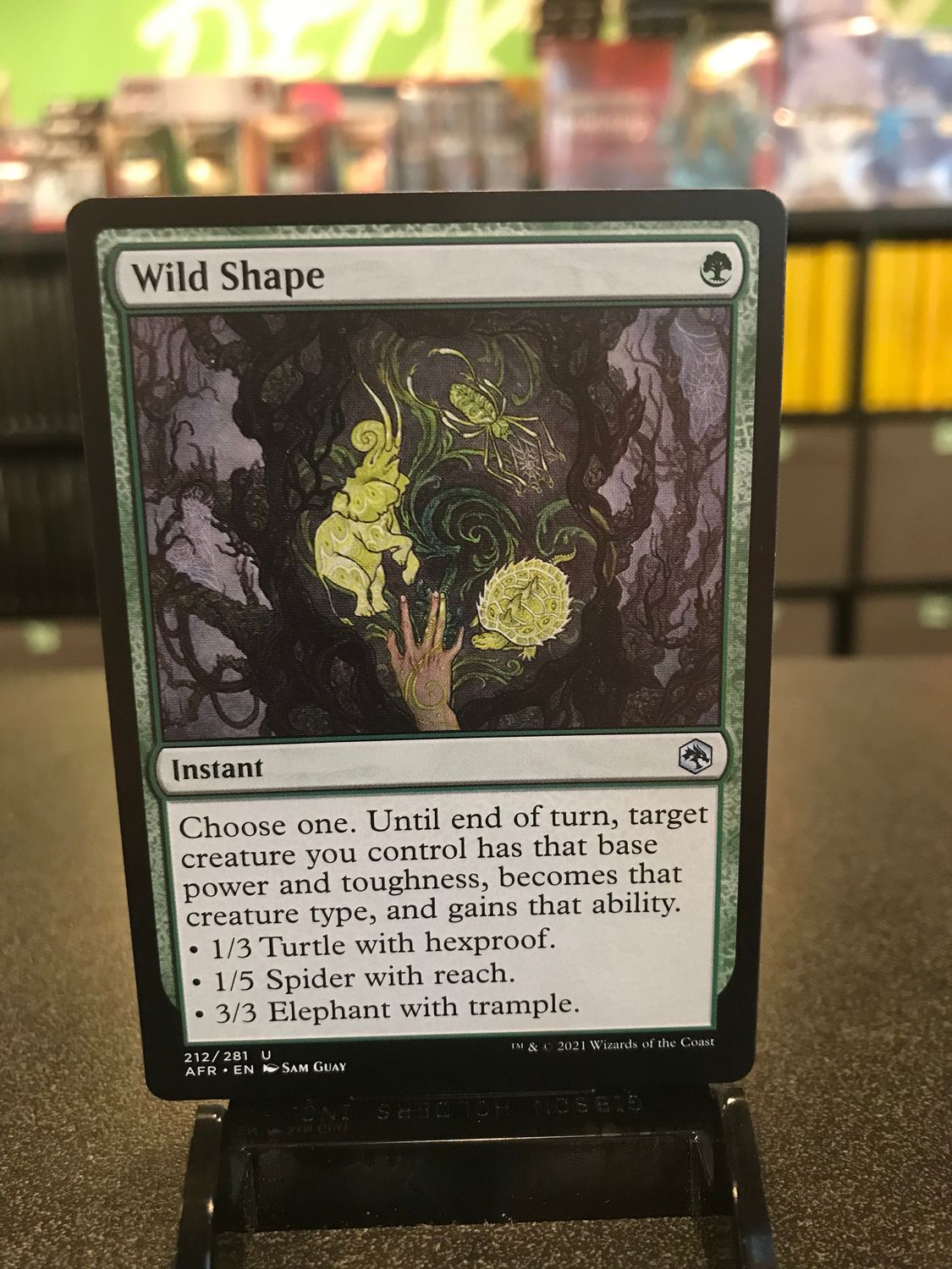 Wild Shape  (AFR)