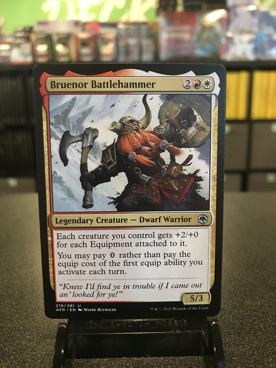 Bruenor Battlehammer  (AFR)