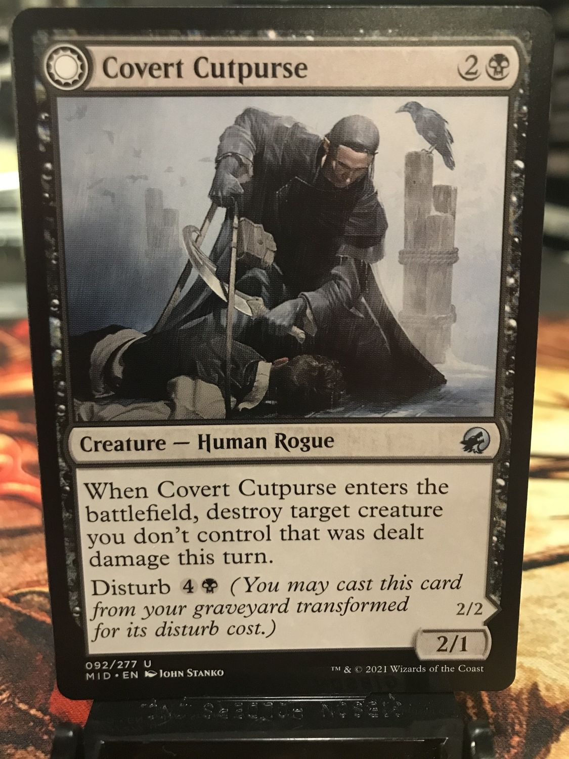 Covert Cutpurse // Covetous Geist  (MID)