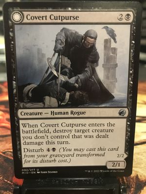 Covert Cutpurse // Covetous Geist  (MID)