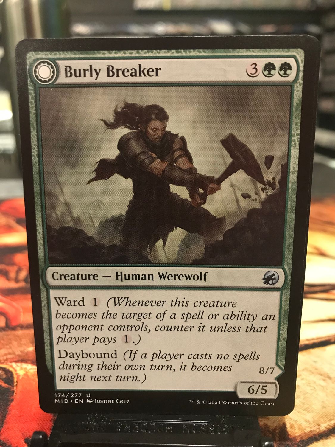 Burly Breaker // Dire-Strain Demolisher  (MID)