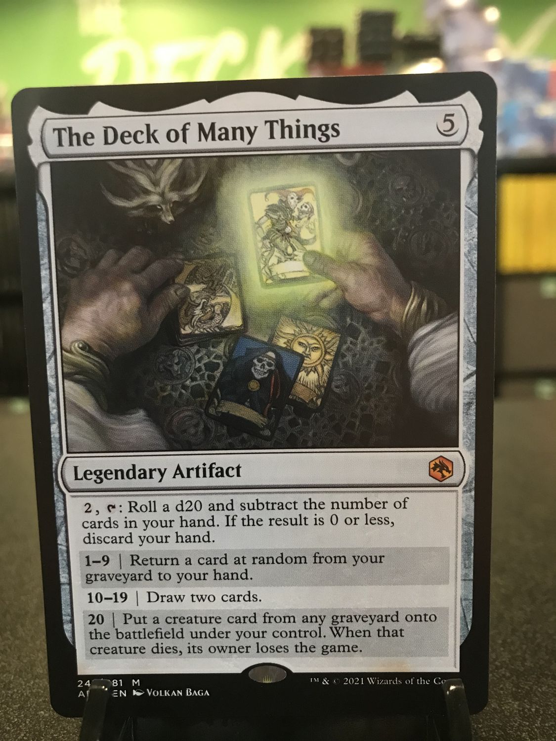 The Deck of Many Things (AFR)