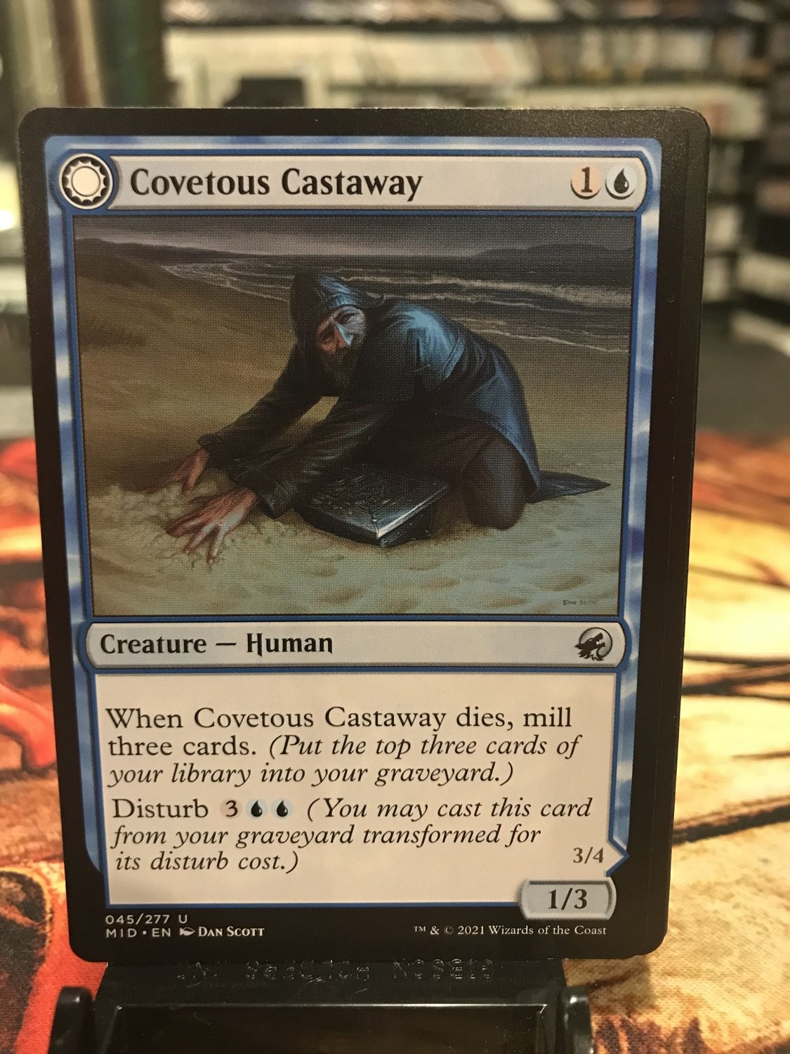 Covetous Castaway // Ghostly Castigator  (MID)