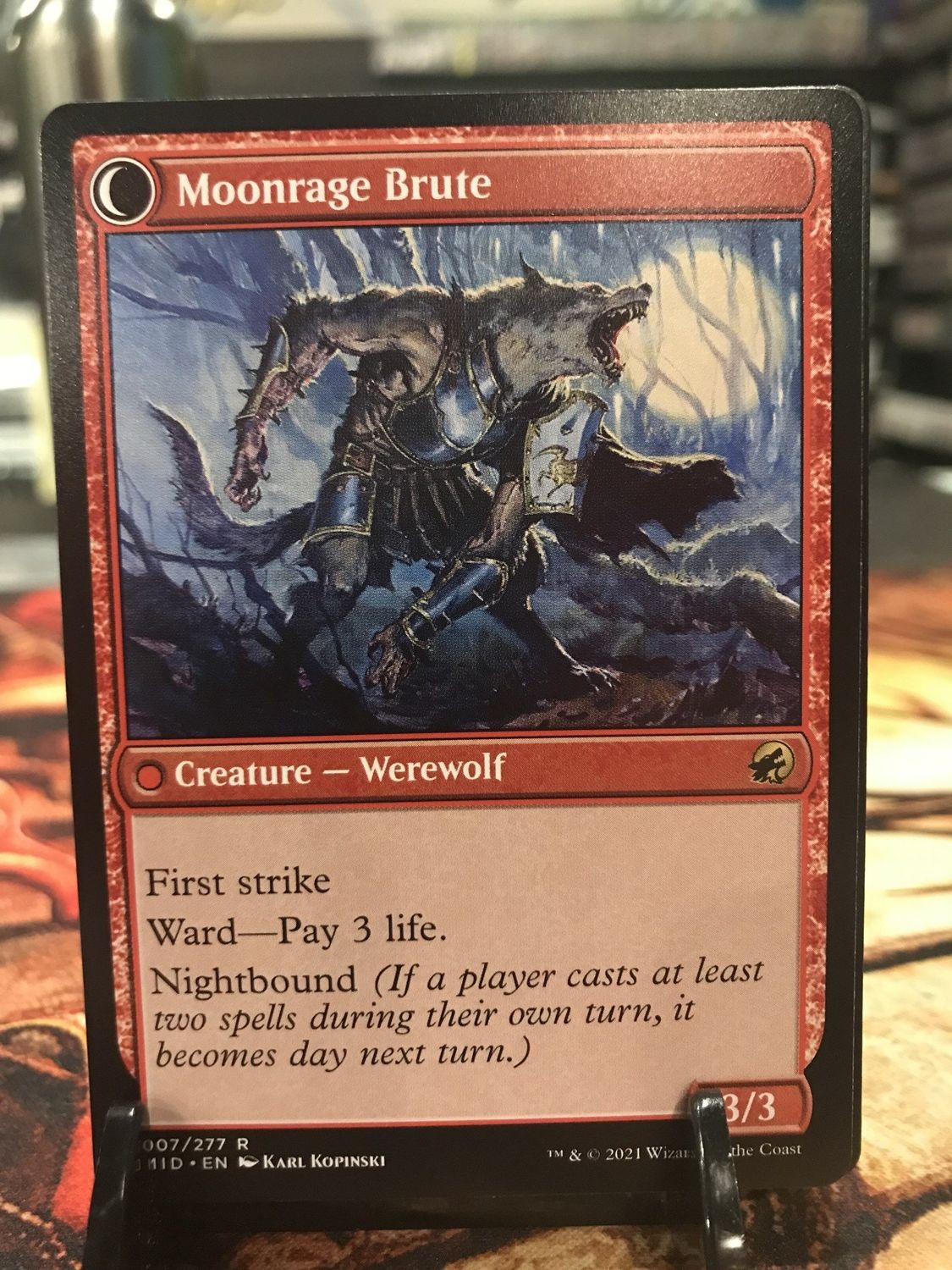 Brutal Cathar // Moonrage Brute  (MID)