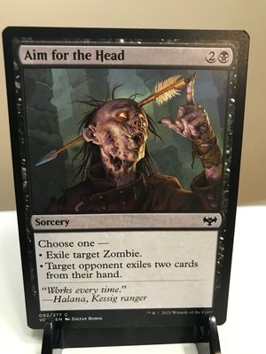 Aim for the Head  (VOW)