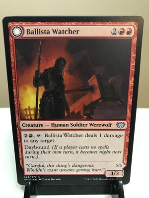 Ballista Watcher // Ballista Wielder  (VOW)