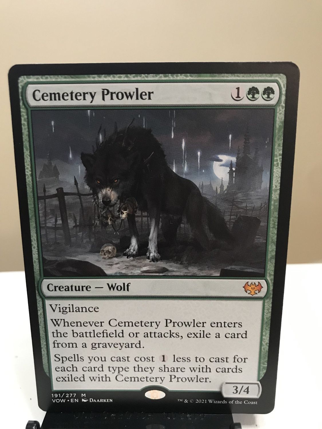 Cemetery Prowler  (VOW)