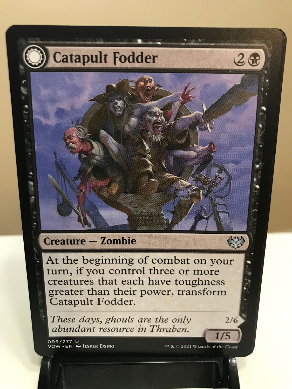 Catapult Fodder // Catapult Captain  (VOW)