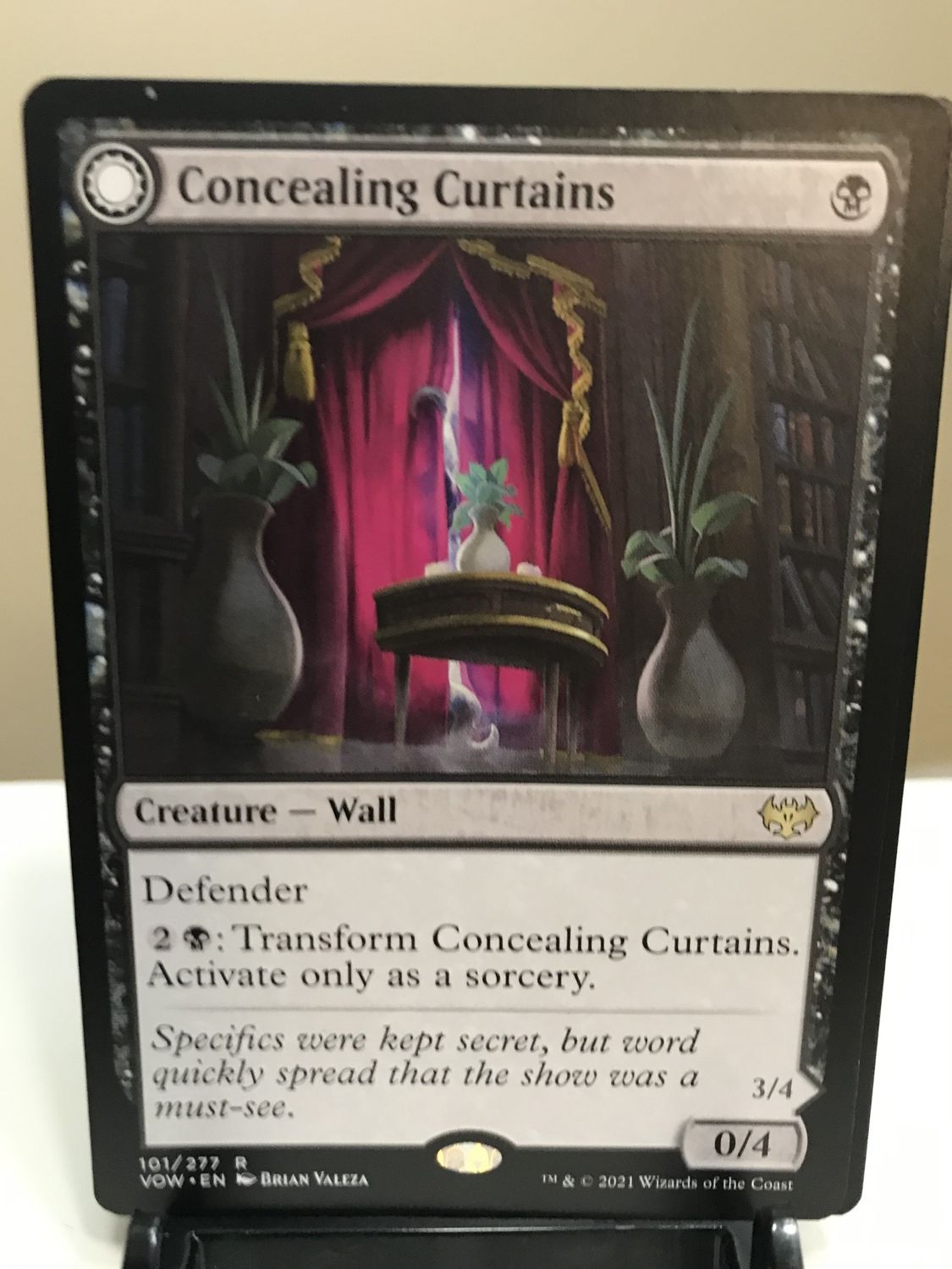 Concealing Curtains // Revealing Eye  (VOW)