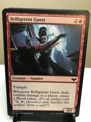 Belligerent Guest  (VOW)