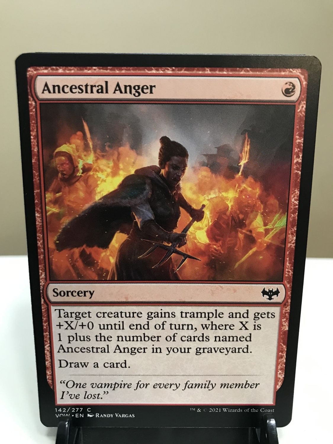 Ancestral Anger  (VOW)