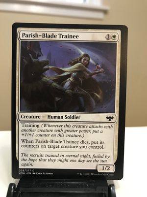 Parish-Blade Trainee  (VOW)