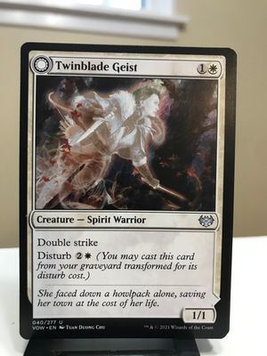 Twinblade Geist // Twinblade Invocation  (VOW)