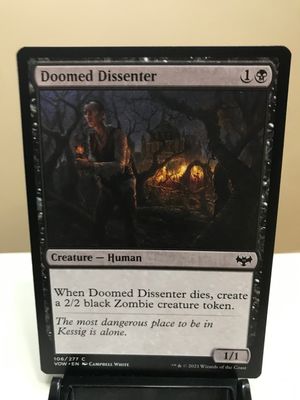 Doomed Dissenter  (VOW)