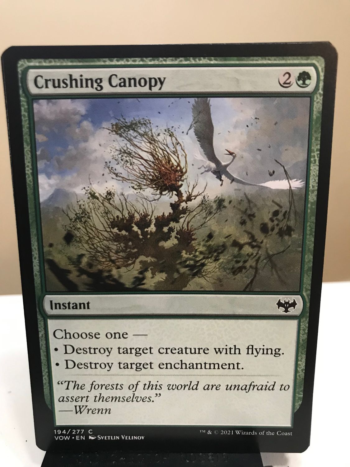 Crushing Canopy  (VOW)