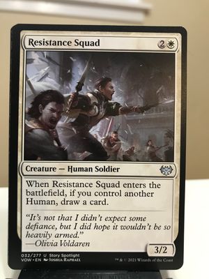 Resistance Squad  (VOW)