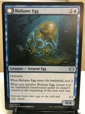 Biolume Egg // Biolume Serpent  (VOW)