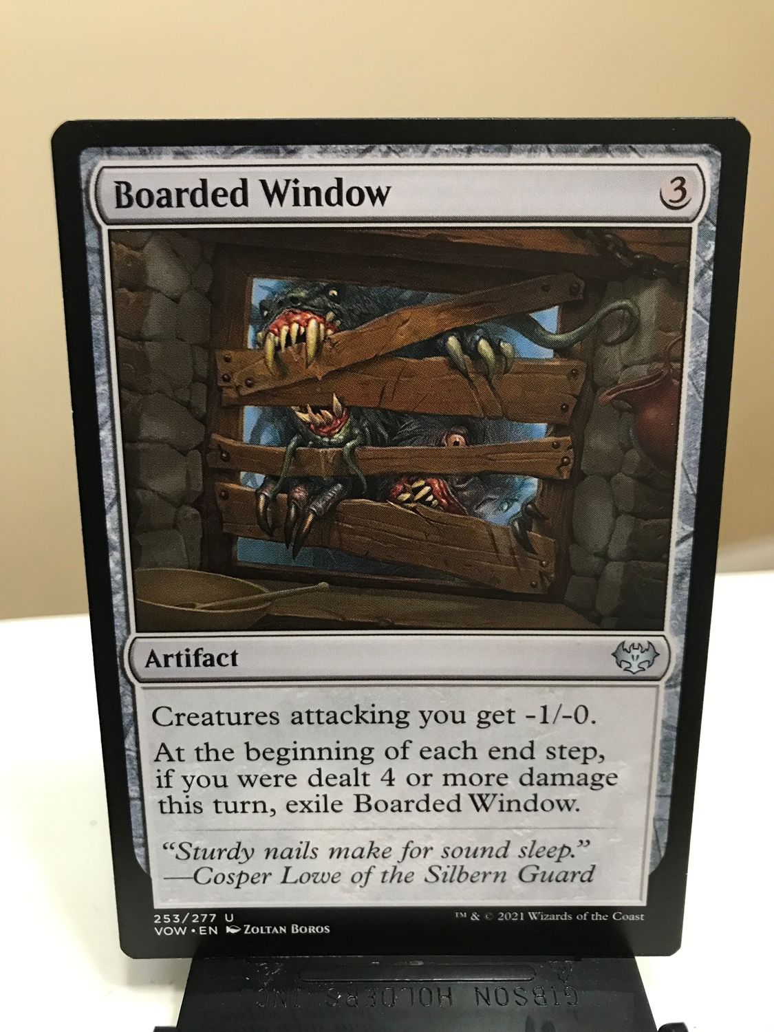 Boarded Window  (VOW)