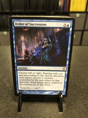 Order of Succession  (C13)