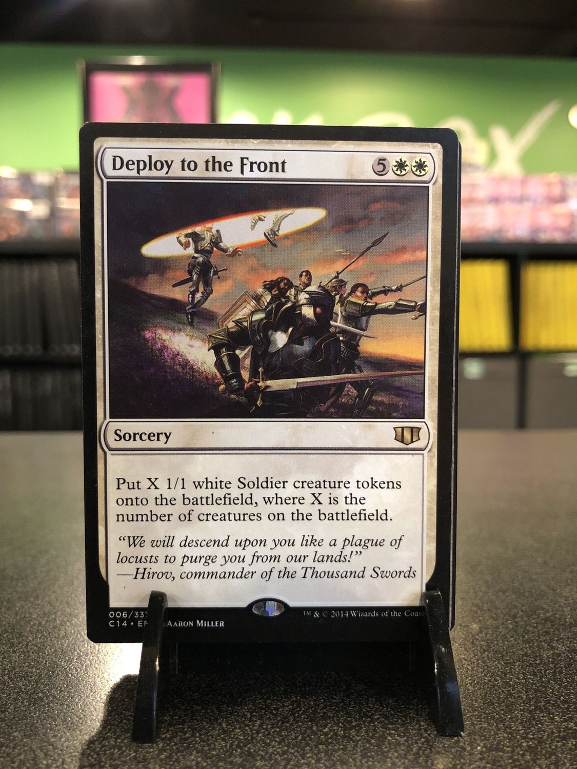 Deploy to the Front  (C14)