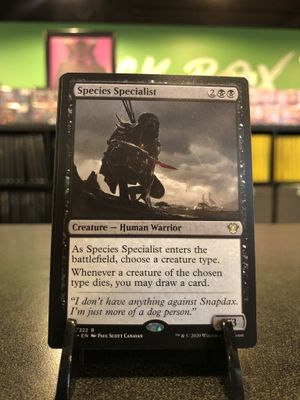 Species Specialist  (C20)