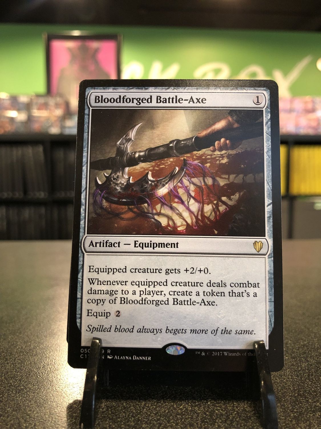 Bloodforged Battle-Axe  (C17)