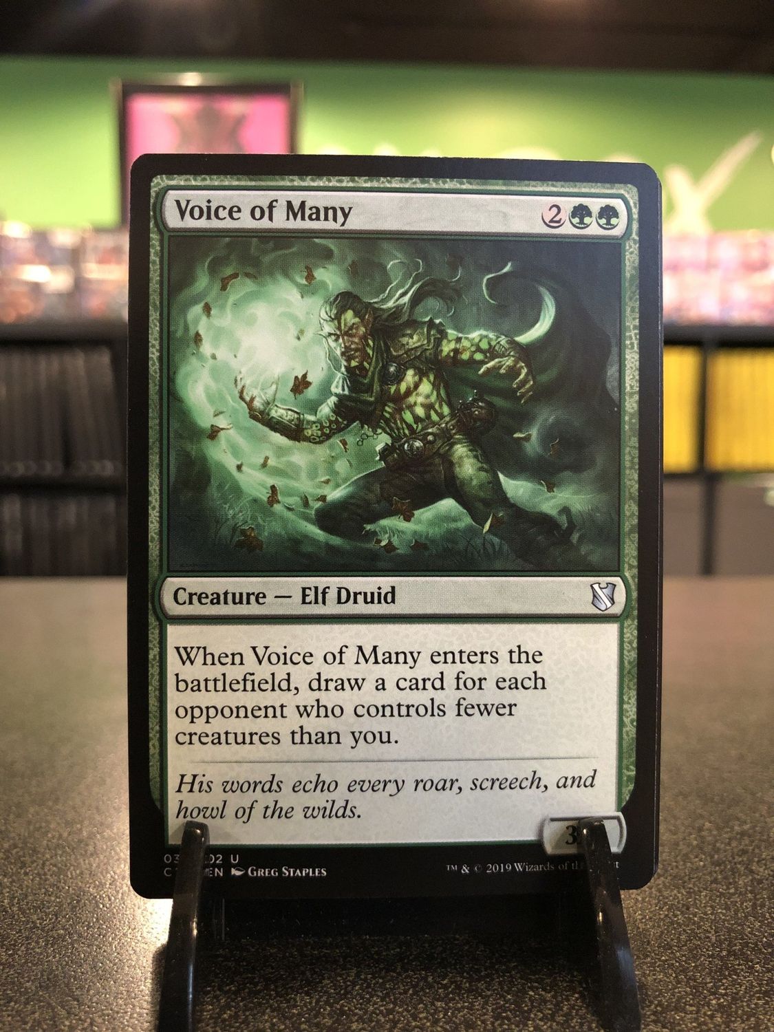 Voice of Many  (C19)