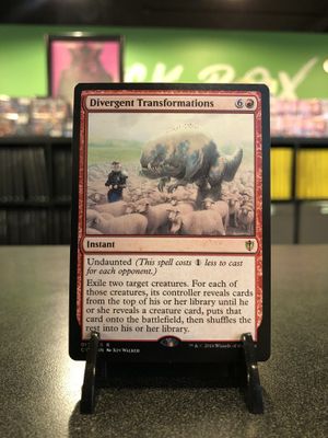 Divergent Transformations  (C16)