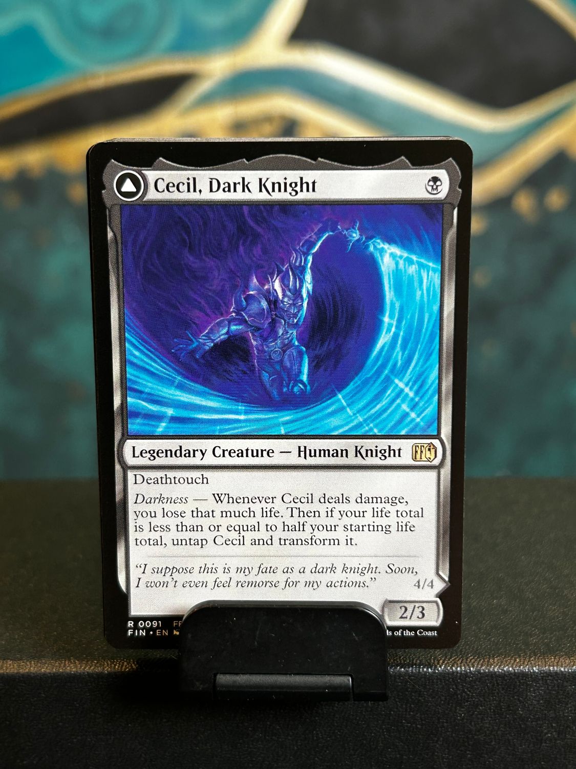 Cecil, Dark Knight // Cecil, Redeemed Paladin  (FIN)