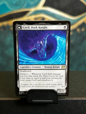 Cecil, Dark Knight // Cecil, Redeemed Paladin  (FIN)