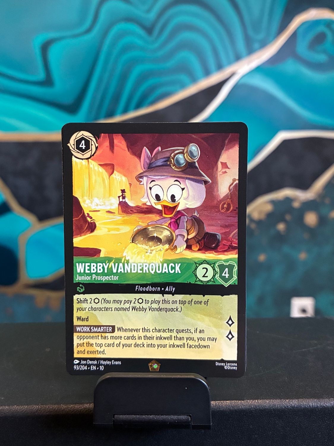 Webby Vanderquack - Junior Prospector  93/204 (WIW)