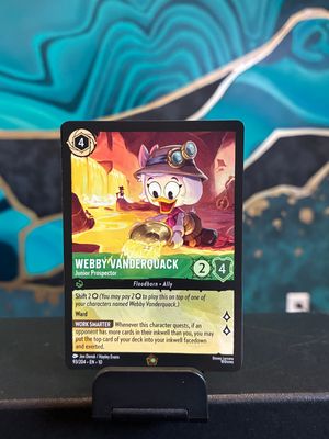 Webby Vanderquack - Junior Prospector  93/204 (WIW)