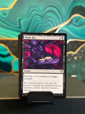 Blight Rot  (ECL)