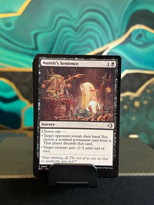 Auntie's Sentence  (ECL)