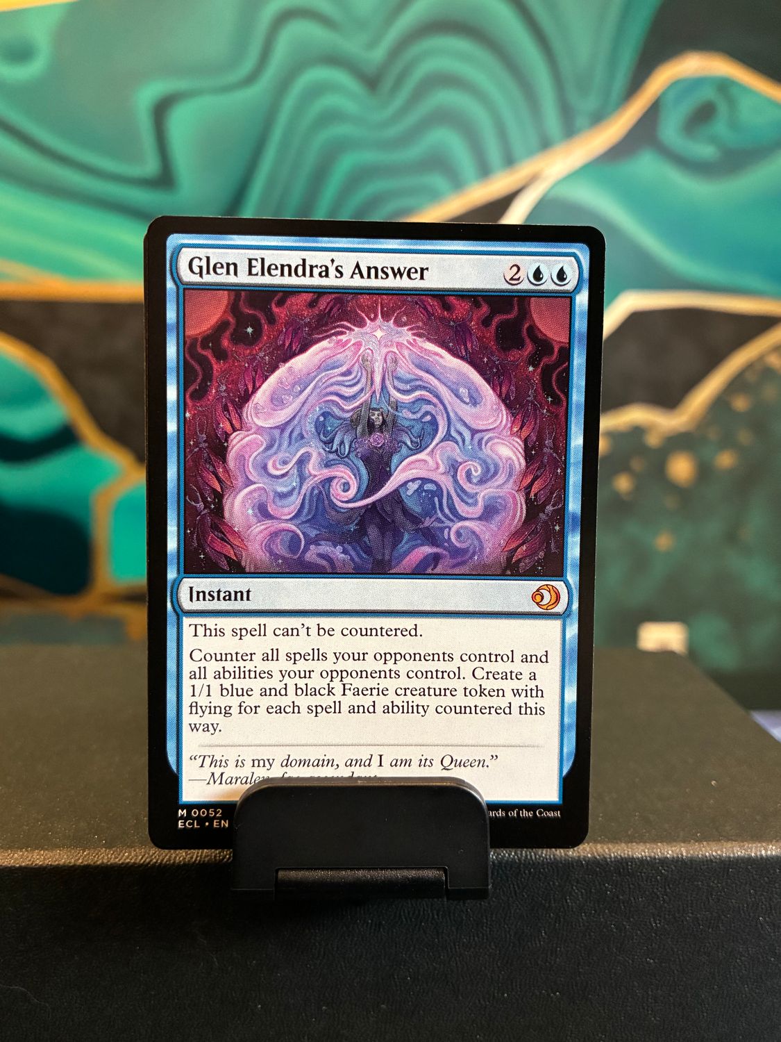 Glen Elendra's Answer  (ECL)