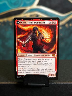 Clive, Ifrit's Dominant // Ifrit, Warden of Inferno  (FIN)
