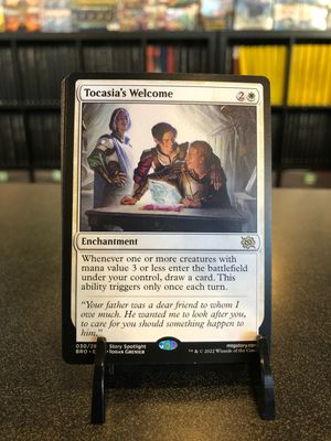 Tocasia's Welcome  (BRO)