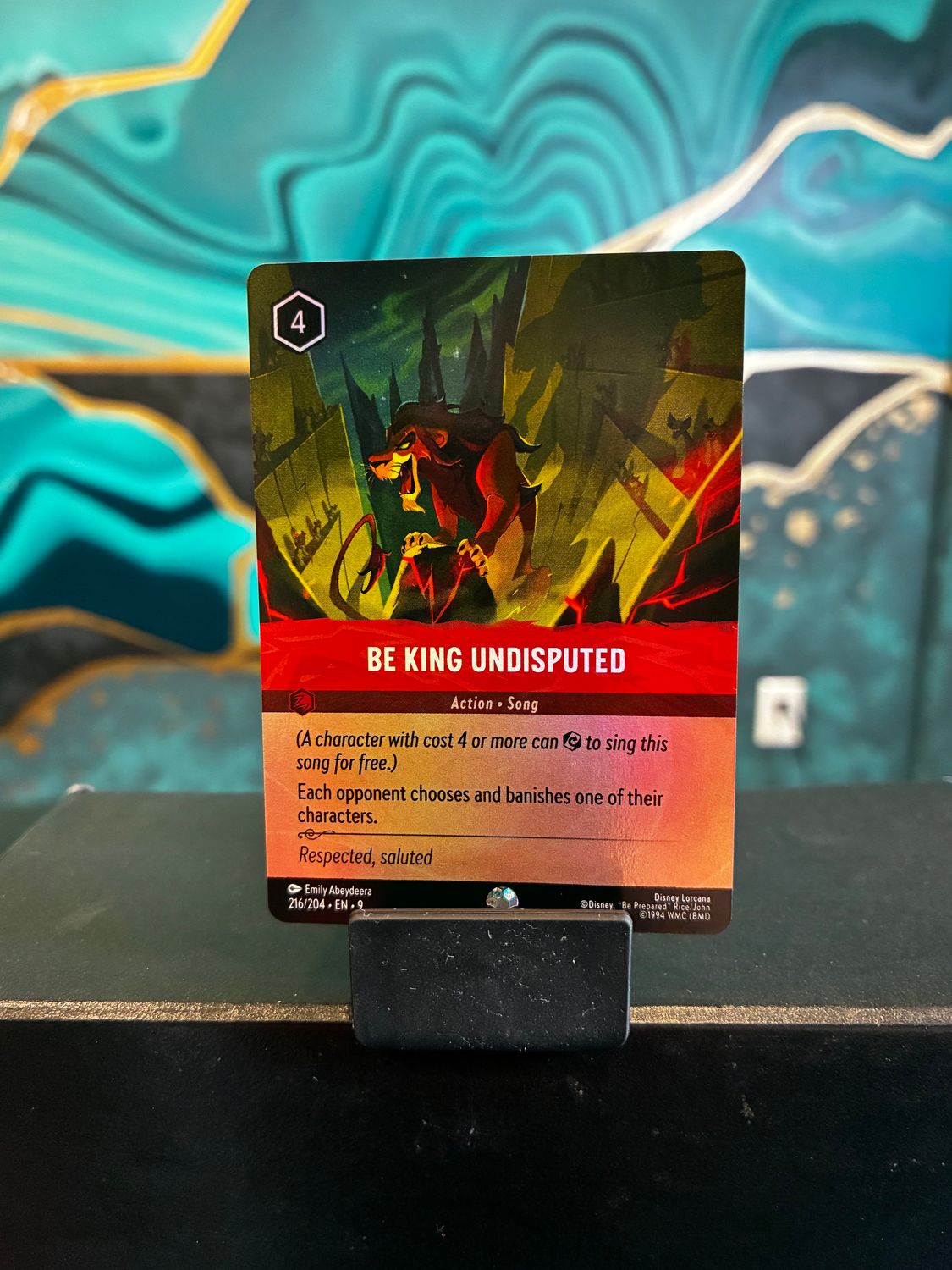 Be King Undisputed  216 (FAB)