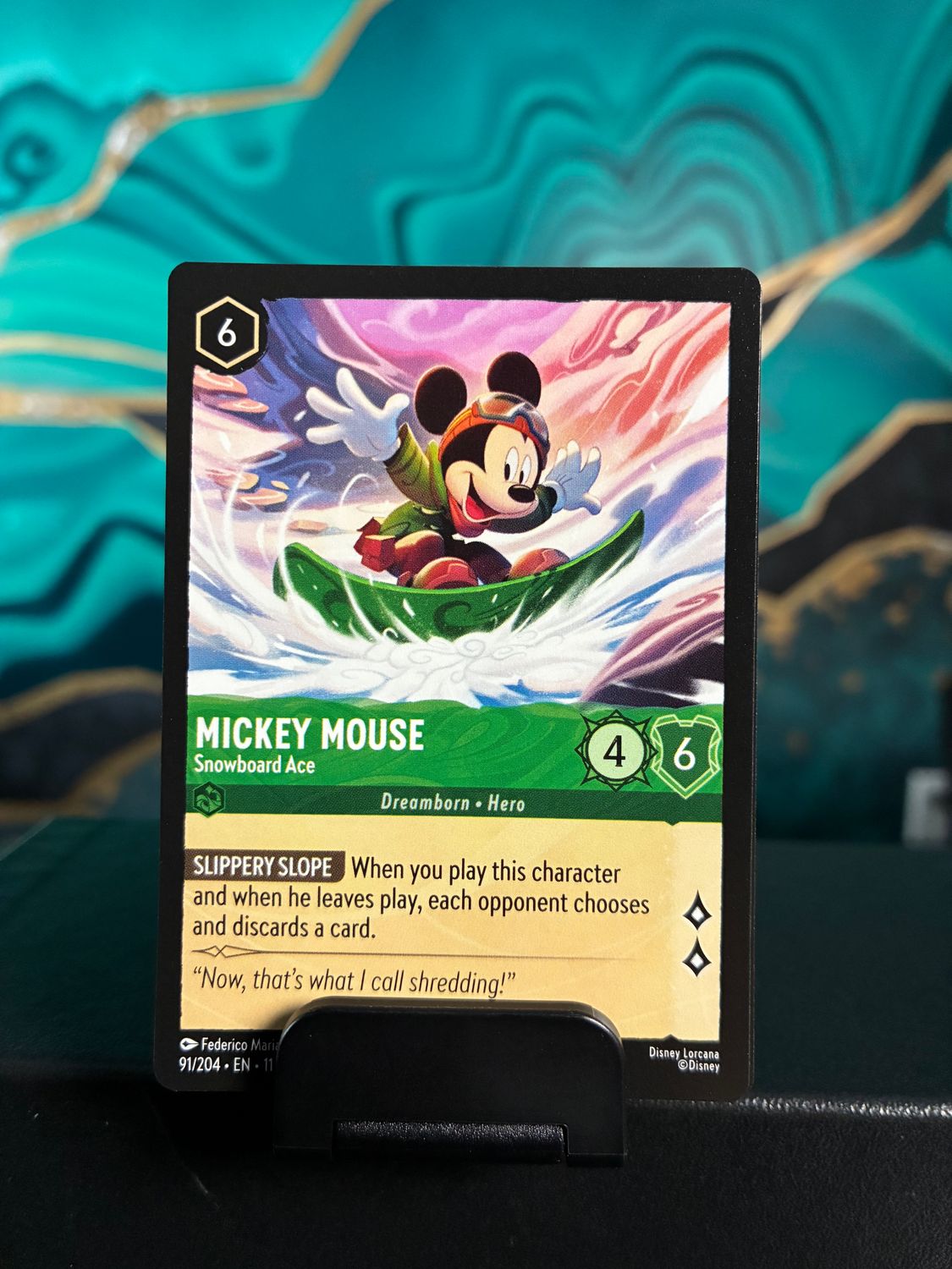 Mickey Mouse - Snowboard Ace  91  (WNS)