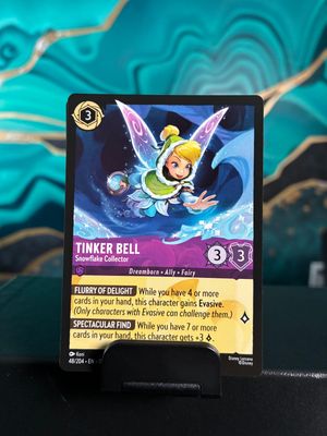 Tinker Bell - Snowflake Collector  48  (WNS)