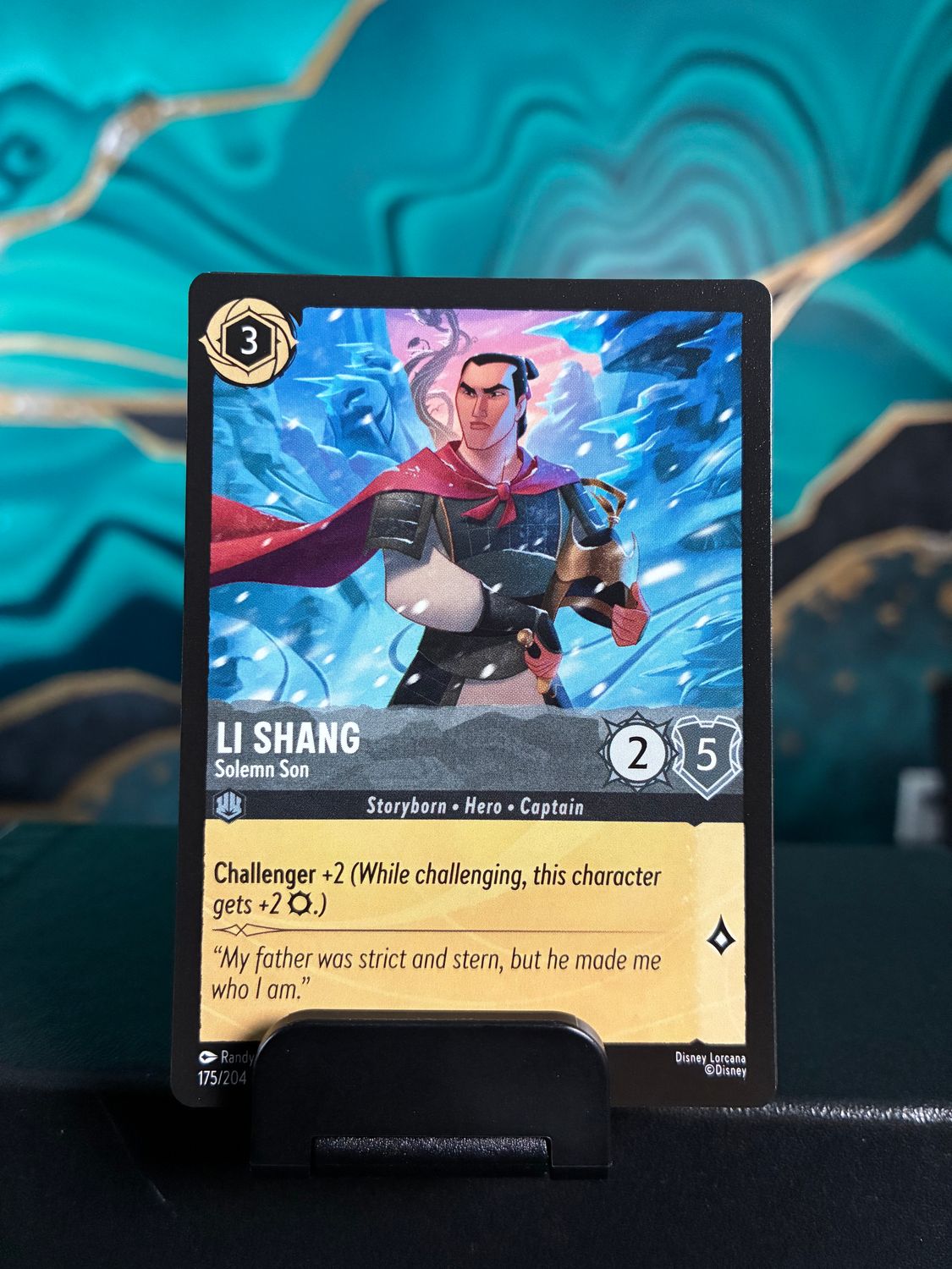 Li Shang - Solemn Son  175  (WNS)