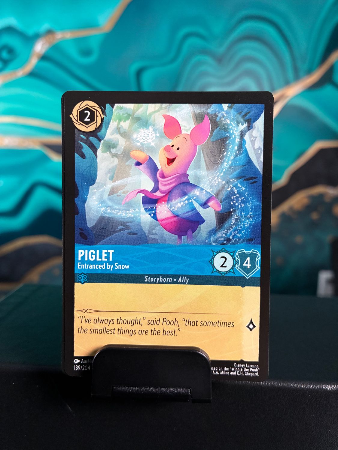 Piglet - Entranced by Snow  139  (WNS)