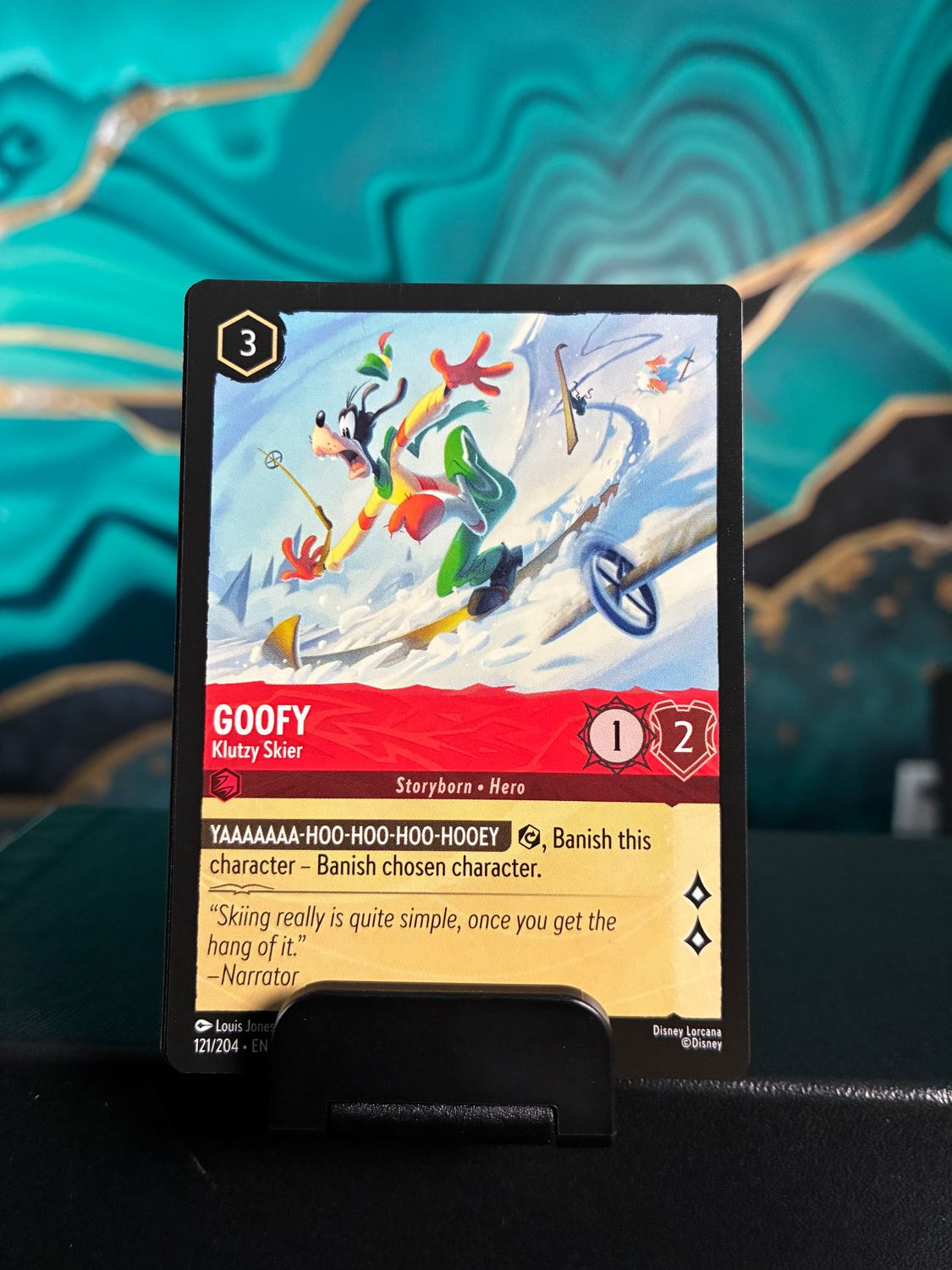 Goofy - Klutzy Skier  121  (WNS)