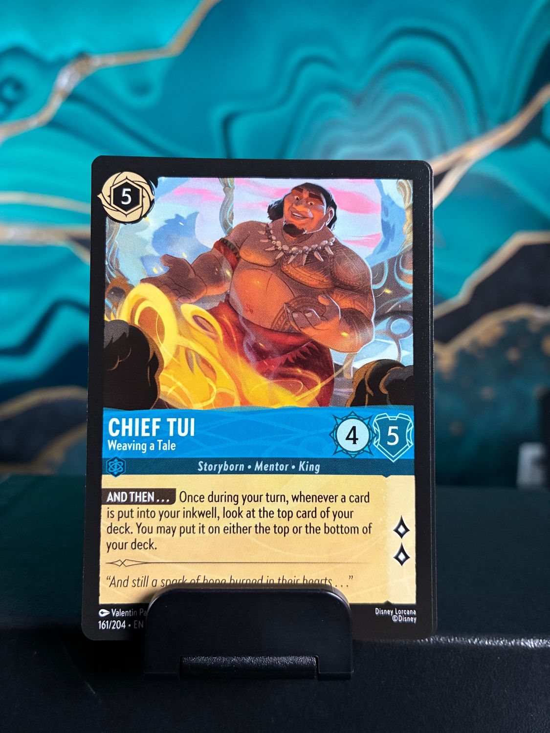 Chief Tui - Weaving a Tale  161  (WNS)